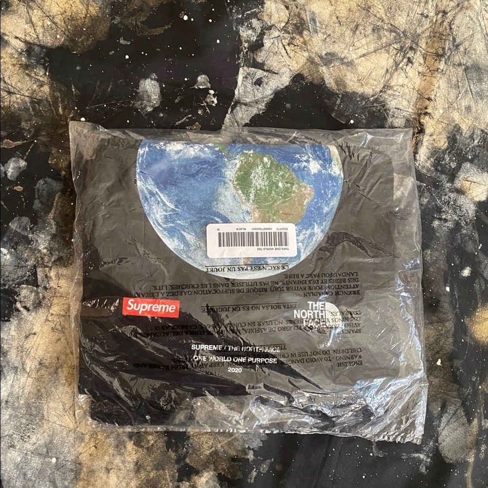 Supreme x North Face One World Tee